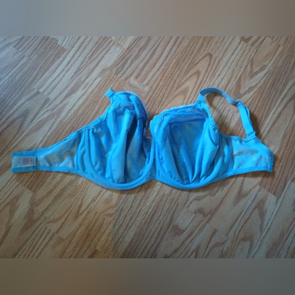Floral Blue Bra - Picture 5 of 9